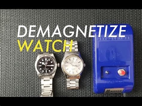 demagnetize rolex|watch demagnetizer game.